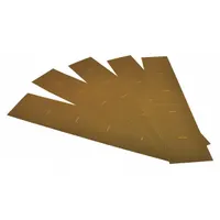 Reflective Tape: Rail, Yellow, 4 in Wd, 18 in Lg, Acrylic (MPN 18453)