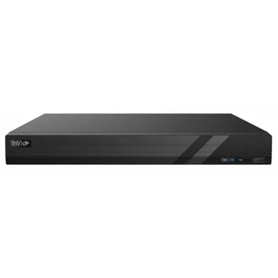 INVID TECH Hybrid Recorder: 8 IP Camera Inputs, 8 Analog Camera Inputs - Hybrid Video Recorders