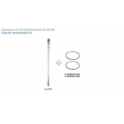 ELGA Classic UV Lamp Replacement Kit SK-CSPCLASSIC-UV - Water Purification System UV Lamps