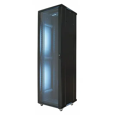 VIDEO MOUNT PRODUCTS Equipment Rack Enclosure: 42 Rack Units - Fan-Cooled Server Rack Enclosures & Network Cabinets