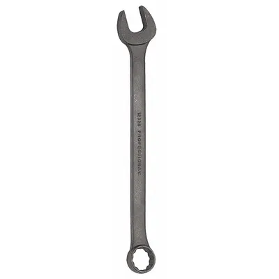 PROTO Combination Wrench: Alloy Steel, Black Oxide, 7 mm Head Size, 5 1/8 in Overall Lg - SAE 12-Point Combination Wrenches