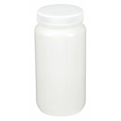 OEM Reagent Bottle: HDPE - HDPE Wide Mouth Round Lab Bottles
