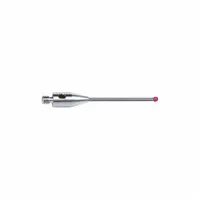 INSIZE M2 Stylus: CMM Straight Stylus, Ball, Straight, 0.157 in Ruby Ball Tip, M2 Stem Thread Size (MPN ISQ-01-2040-030STR)