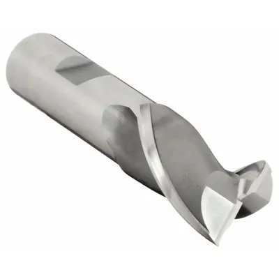 OSG Square End Mill: High Speed Steel, 2 Flute, 15/16" Mill Dia, 1-1/2" LOC - General Purpose High-Speed Steel Square End Mills
