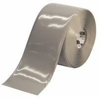 Floor Marking Tape: Extra-Durable, Solid, Gray, 6 in x 100 ft, 50 mil Tape Thick, Mighty Line® (MPN 6RGRY)