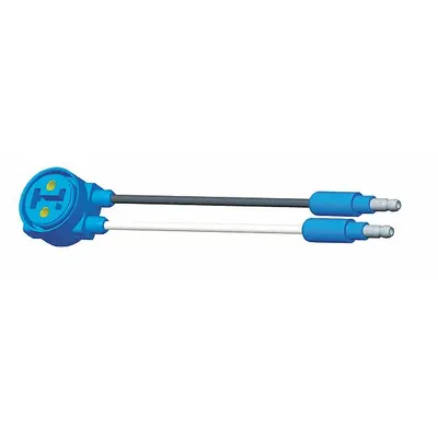 GROTE Pigtail: Double-Seal Turtleback II/Std 0.18 in Male Bullet, 2 Wires - Automotive Pigtails