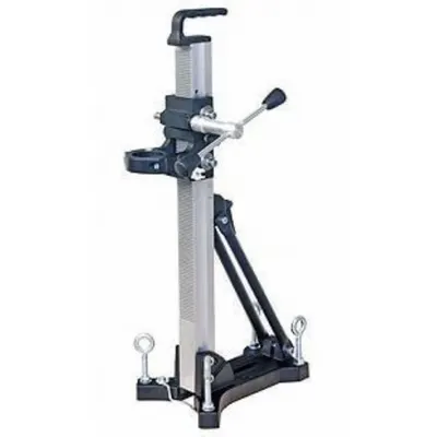 CS UNITEC Core Drill Stand: Anchor/Vacuum Mount, 26 3/4 in Column Ht, 12 5/8 in Base Lg - CS Unitech Core Drill Stands