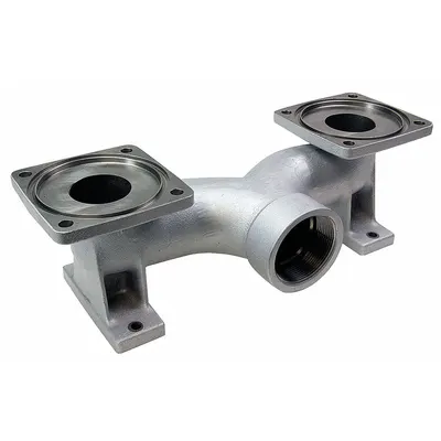 Dayton Inlet Manifold: Inlet, Cast Iron, 3 in FNPT - Manifolds