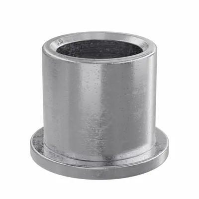 OILITE Flanged Sleeve Bearing: Iron-Copper, SAE 863, 3/8 in Bore, 1/2 in OD, 1/2 in Lg - Lubricated General Purpose Metallic Flanged Sleeve Bearings