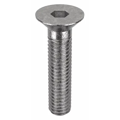 FOREVERBOLT Socket Flat Head Screw: M6x1.00 Thread Size, 25 mm Lg, Flat, NL-19, Stainless Steel - Flat Head Socket Cap Screws