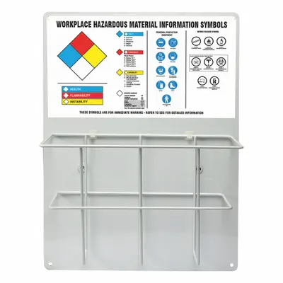 ACCUFORM Information Center: Information Center, 20 in Overall Ht, 15 in Overall Wd - Safety