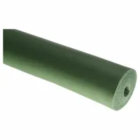 Pipe Insulation Tube: Tube, 1 in Thick, 7/8 in ID, 6 ft, Buna-N Rubber, Unslit, 6.2 R-Value, Green (MPN 6RHFN100078)