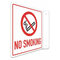Facility Sign: Aluminum, Mounting Holes Sign Mounting, 8 in x 8 in Nominal Sign Size, 0.04 in Thick (MPN LCFL-0013-NA_8x8)