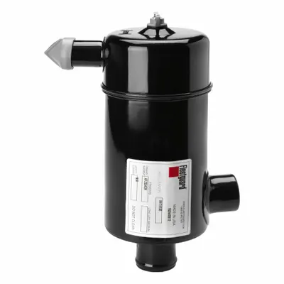 FLEETGUARD Air Filter: Round-Oval, Round, Axial Seal, 2 in Outside Dia - Spin-On Oil/Air Separator Filters