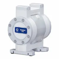 GRACO Air Operated Double Diaphragm Pump: PTFE, 1/2 in, NPT Connection, 16 gpm, 230.7 ft Max. Head (MPN 24X425)