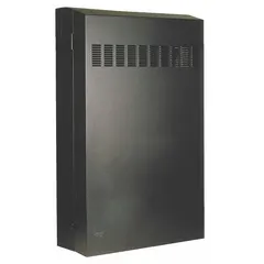 HUBBELL PREMISE WIRING Commercial Cabinet: 2 Rack Units, 32 1/4 in x 24 1/4 in x 7 in, Wall Mount (MPN RE2B). Key specifications — Brand: HUBBELL PREMISE WIRING; Includes: Rear Section; Material: Steel; Features_Broad: REBOX Series; Remote Equipment Cabinet.