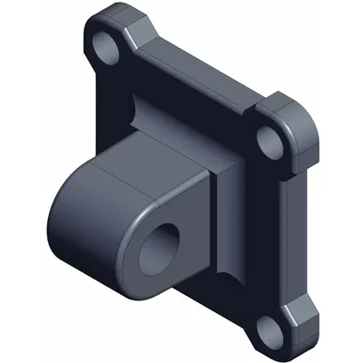 SMC Mounting Pivot Bracket: Clevis/Pivot Bracket, Fits 40 mm Bore Dia, M6 x 14 Thread Size - Clevis Mounting Hardware