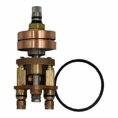 Repair kit for LVC Series mixing valves. Includes cover gasket. Constructed of bronze, metal, and stainless steel. Used to restore valve function and prevent leaks in plumbing systems.