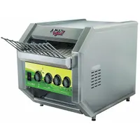 Conveyor Toaster: 350 Slices per Hour, 10 5/8 in Conveyor Wd, 1,725 W Watt, Energy Star Certified (MPN ECO4000 350L)