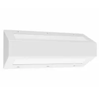 Wall Mount LED Fixture: 3,772 lm, 3500K, 50 W, 120/277V AC, Steel, 2 ft Lg, 7 5/8 in Wd (MPN WMPW12H14CRSPMIN1050W35KMVOLTALS5ESWHT)