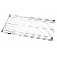 QUANTUM Wire Shelf: 60 in x 30 in, 1 Shelves, Quick-Adjust, 600 lb Load Capacity, Dry, Silver, Steel (MPN 3060C)