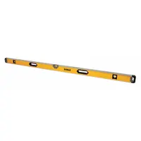 DEWALT Box Level: Level & Plumb, Box, 2, Plain, 72 in Overall Lg, Top & Side Read, Hand Grips, 0 (MPN DWHT43172)