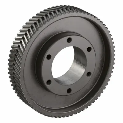 CONTINENTAL Gearbelt Pulley: Bushed, Quick Detachable, 14 mm Pitch, For 70 mm Belt Wd - QD Bushed Timing Pulleys