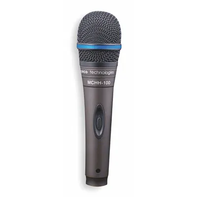 SPECO TECHNOLOGIES Handheld Microphone: XLR Male Connector (MPN MCHH100A) - Handheld Microphones