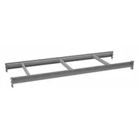 TENNSCO Bulk Storage Deck Level: 72 in x 24 in x 3 5/8 in, 14 ga Beams, 2,750 lb Load Capacity (MPN BPB-72-24)