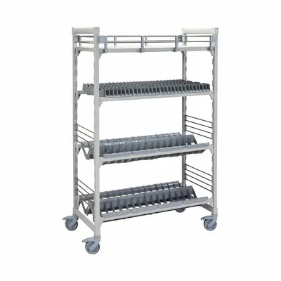 CAMBRO Shelving: 1 Shelves, 45 Slots, 24 in Dp, 75 1/4 in Ht, 48 in Wd - Furnishings, Appliances and Hospitality