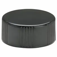 Cap: 27 mm Dia, Black, Phenolic, Polyethylene, 24-400 mm Screw Closure Size, Narrow Mouth Size (MPN 75202G-24400)