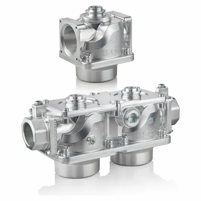 REDHAT Solenoid Valve Body: 2-Way / 2-Position, Spring Return, Linear Trim - Gas Shut-Off Valve Bodies