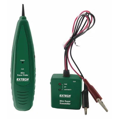 EXTECH Tone and Probe Kit: TG20, Speaker Probe/Tone Generator - Tone Generator & Speaker Probe Kits