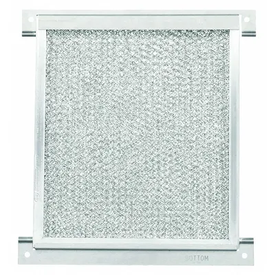 HOFFMAN Filter: Aluminum, 4.45 in Overall Ht, 6.25 in Overall Wd, 0.34 in Overall Dp - Replacement Filters