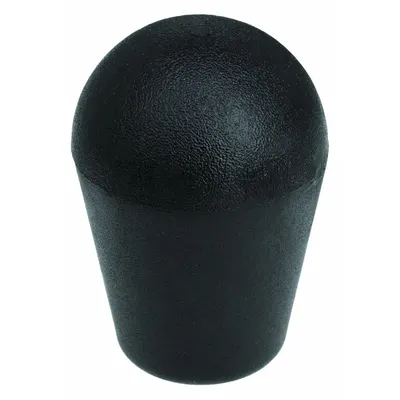 INNOVATIVE COMPONENTS Hand Knob: Tapered, Plastic w/ Steel Thread, 1/4"-20 - Tapered Knobs with Threaded Hole