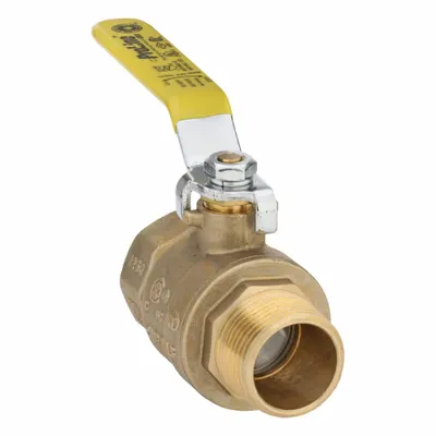 OEM APPROVED VENDOR 107-325NL Brass Ball Valve, 1 in, MIP x FIP, Lever Handle - Brass Ball Valves