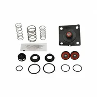 WILKINS Valve Repair Kit: Rubber/Steel, Mfr Part # RK14-975XLC, Poppets/Seat/Spring