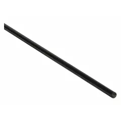 ABS welding rods for hot-air welding of ABS plastic components. Round profile, 5/32 in diameter, 48 in length, black color. Package weight 1 lb, 31 pieces per package. Used for repairing and fabricating ABS parts in automotive, marine, and industrial applications.