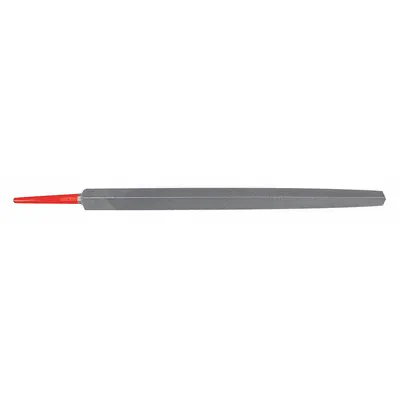 SIMONDS Machinists File: Triangular, Double-Cut, Bastard Cut, 10 in Lg without Tang - Double-Cut Triangular Files