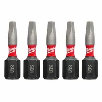 MILWAUKEE Insert Bit: Insert Bit, Imperial, #1 Bit Size, S1 Bit Industry Size, Std, Hex, 5 PK (MPN 48-32-4621)