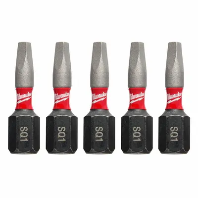 MILWAUKEE Insert Bit: Insert Bit, Imperial, #1 Bit Size, S1 Bit Industry Size, Std - Insert Bits