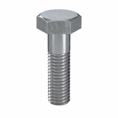 LINDSTROM Hex Head Cap Screw: Steel, Class 8.8, Zinc Plated, M10, Metric, 35 mm lg - Class 8.8 Steel Hex Head Cap Screws