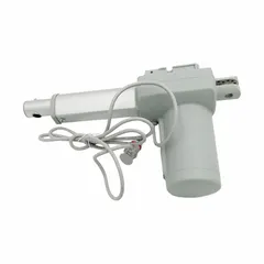 Metal foot actuator for healthcare beds, compatible with Drive Medial and part number P703. Gray finish. Allows caregivers to adjust bed position via foot control.
