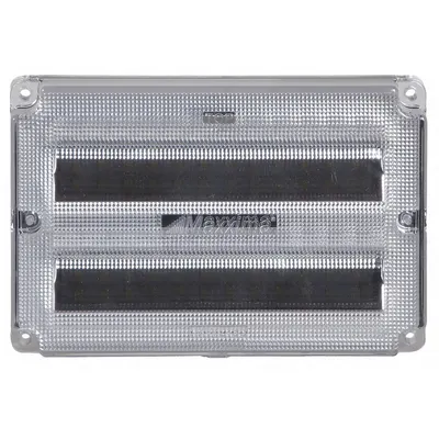 MAXXIMA Vehicle Work Light: Rectangular, Flood, LED, Grommet, Wire Leads, Universal - Vehicle Floodlights