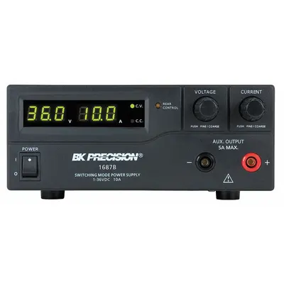 B&K PRECISION Power Supply: Switching Digital DC, 3.5 in H x 7.9 in W x 8.2 in D - Switching Digital DC Power Supplies