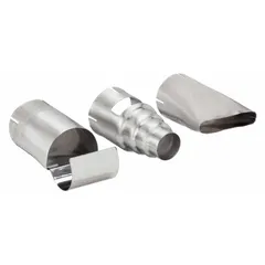 Heat gun nozzle accessory kit for directing airflow in shrink tubing and adhesive activation tasks. Overall height 10 in, width 6 in. Compatible with select heat gun models.