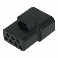 SURE-SEAL CONNECTIONS Rectangular Connector: 400V AC, Receptacle, 8 A Current Rating, 7 Circuits (MPN 120-1874-007)