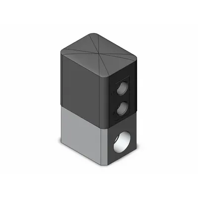 SMC Chemical Liquid Valve: 3/8 in, Air to Air, Fail Closed, Stainless Steel - High-Purity Pneumatically-Actuated Diaphragm Valves