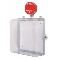 SAFETY TECHNOLOGY INTERNATIONAL Protective Cabinet: Polycarbonate, 14 3/16 in Overall Dp, STI-7532