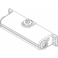 LCN Cylinder Assembly: Aluminum (MPN 1261-3071 AL)